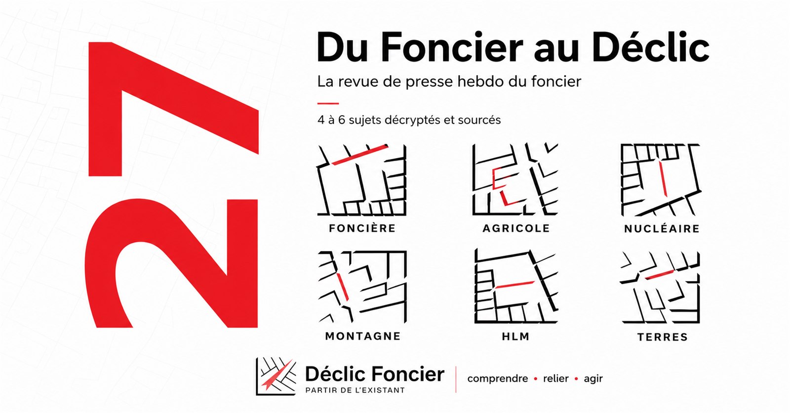 Couverture de Du foncier au déclic #27 : foncière, agricole, nucléaire, montagne, HLM, terres